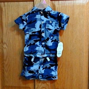💥3)$15 Baby boy two-piece shorts outfit